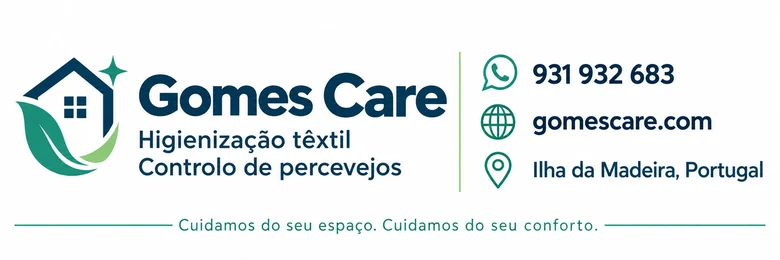Gomes Care — Higienização têxtil e controlo de percevejos